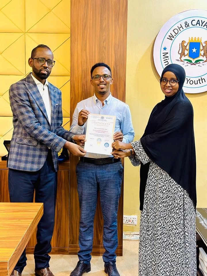 recognition from the ministry of youth and sports