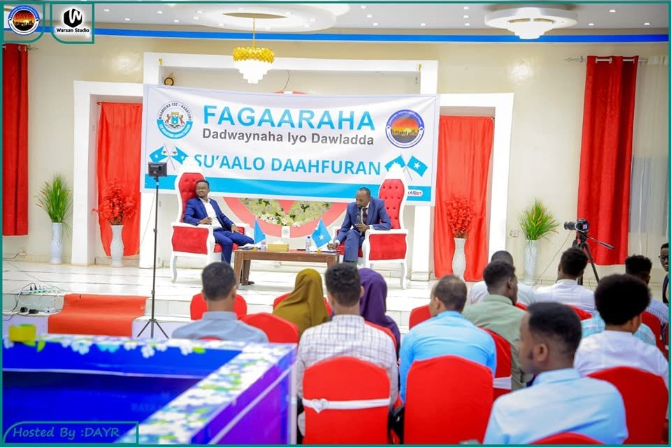 Public Forum with Mayor Mahamud Yusuf Hassan